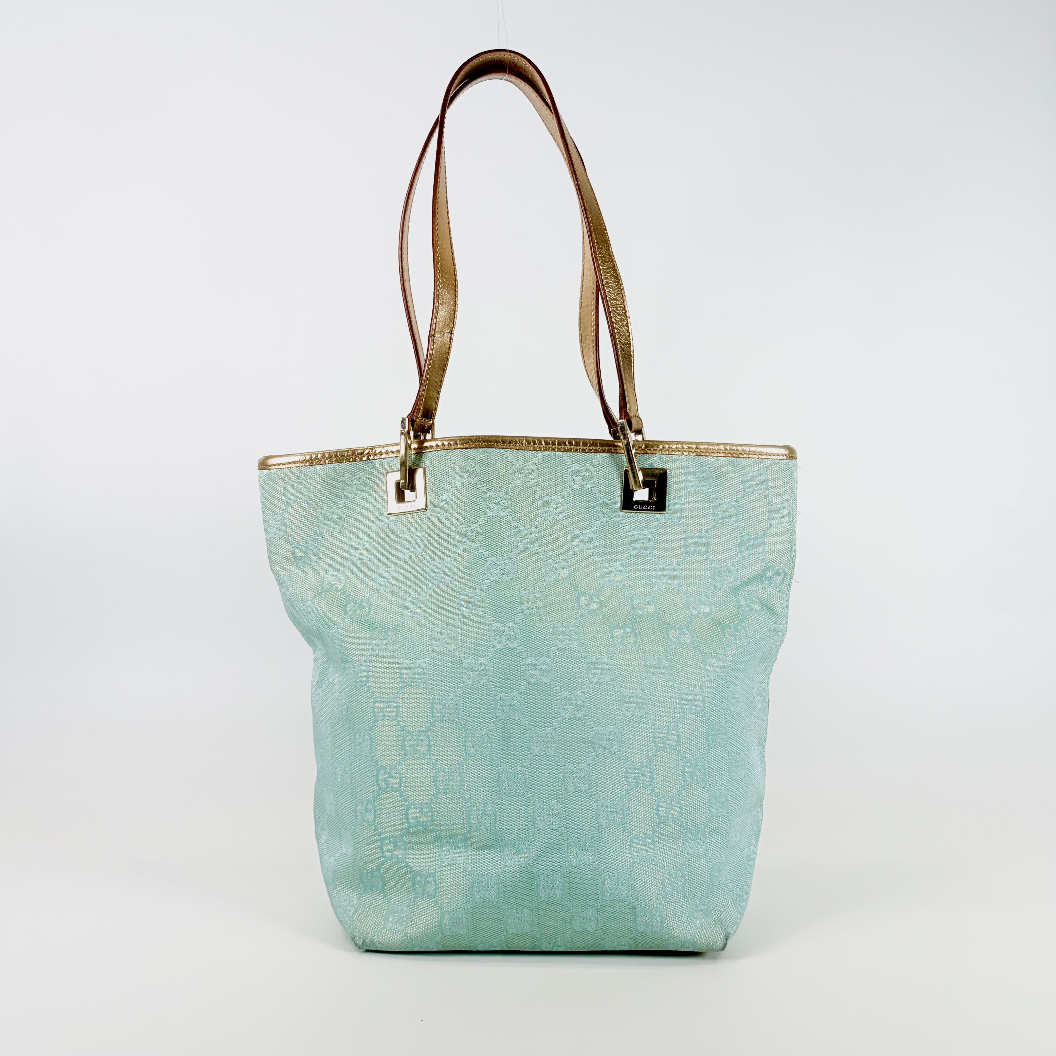 2604 secondhand GUCCI 002 1099 GG canvas hand bag