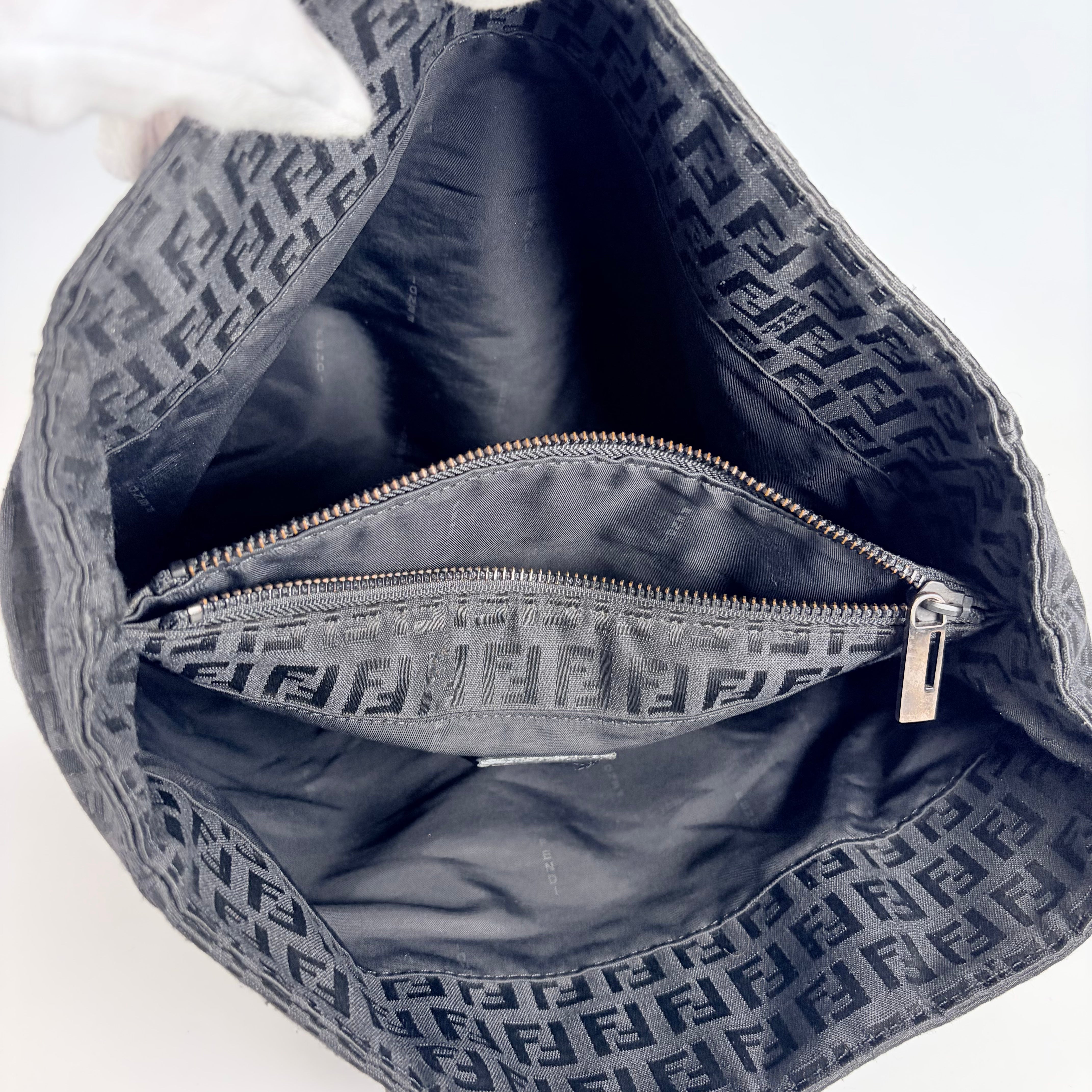 2606 secondhand FENDI Zucchino hand bag