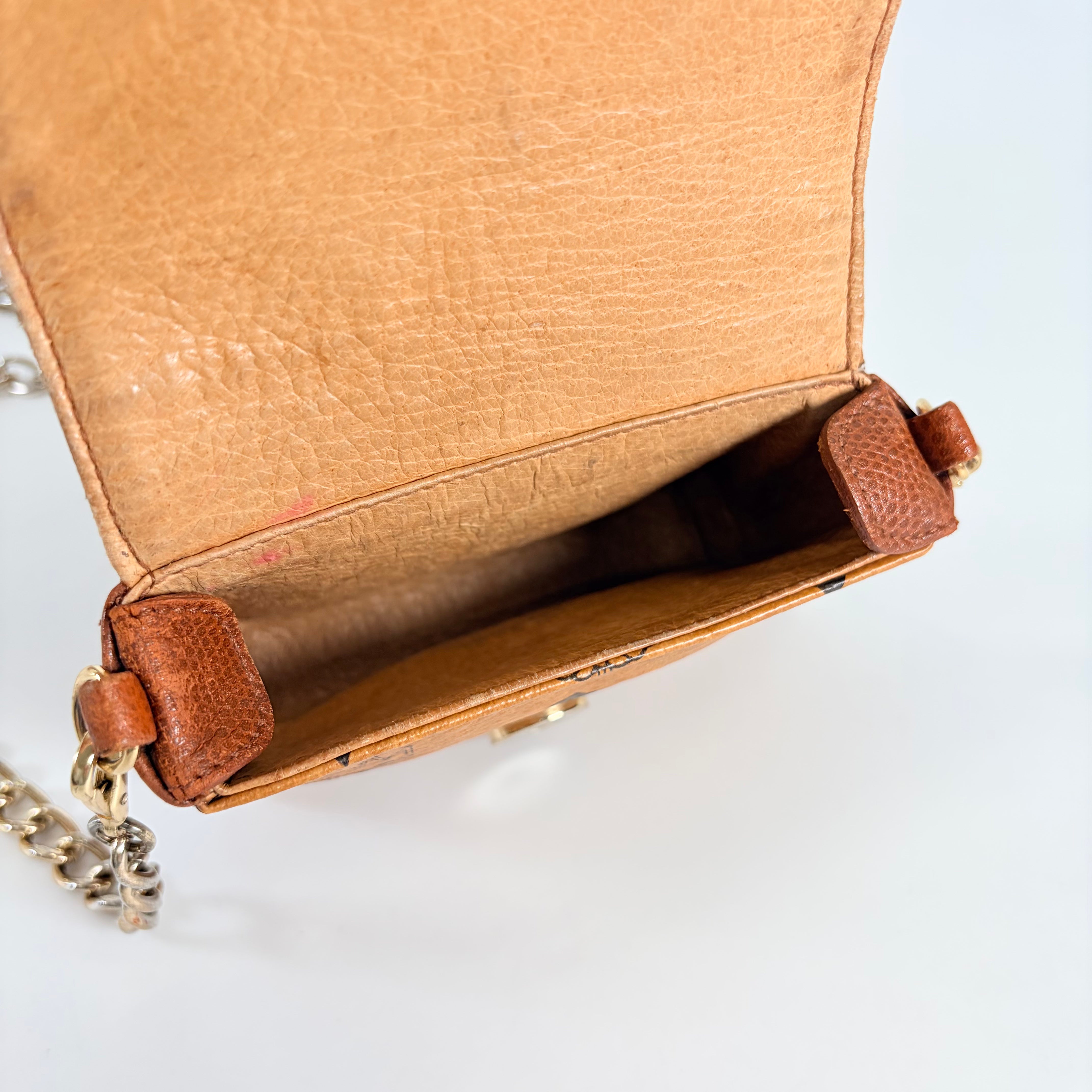 2606 secondhand MCM mini Chain Shoulder Bag