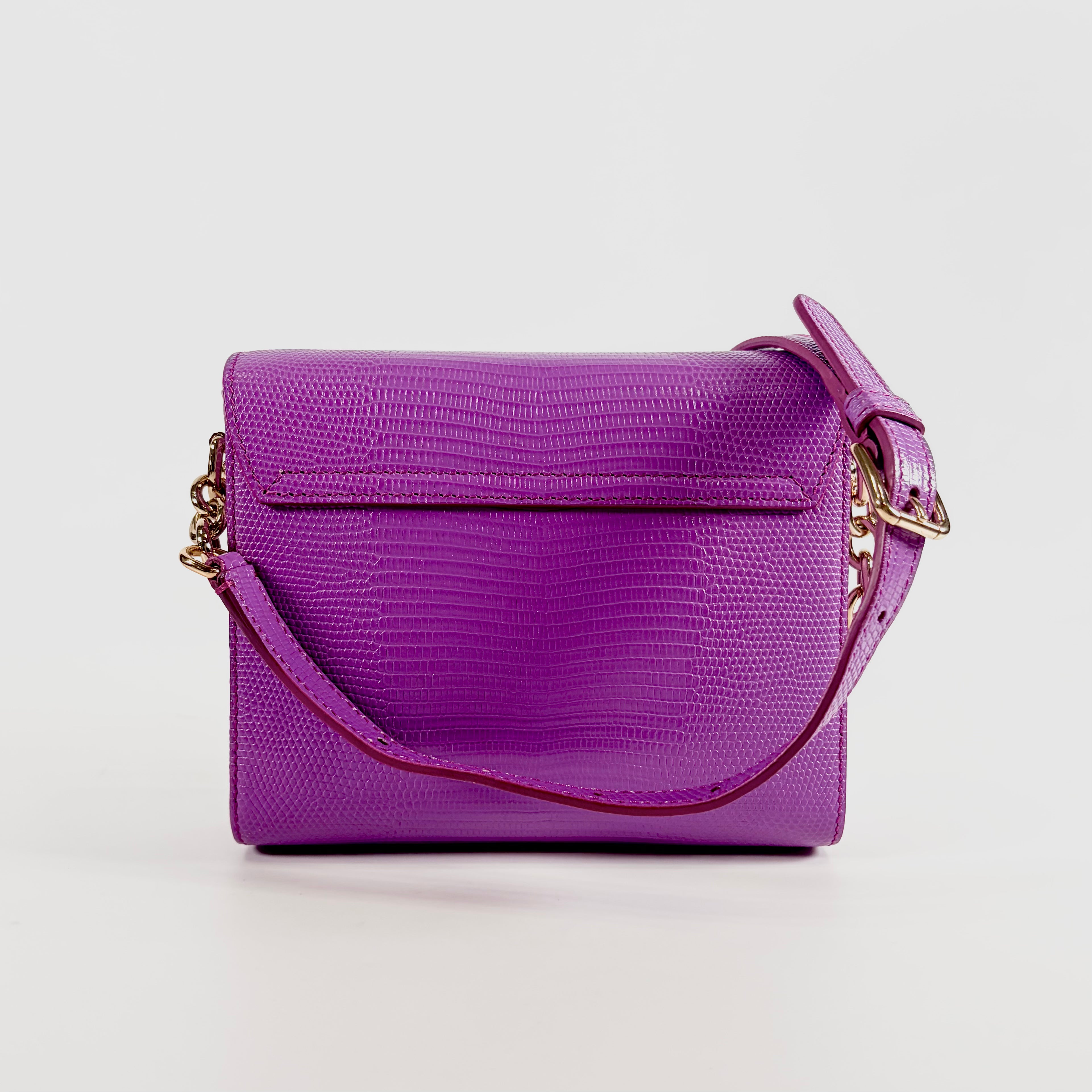 2607 secondhand DOLCE&GABBANA mini hand purple