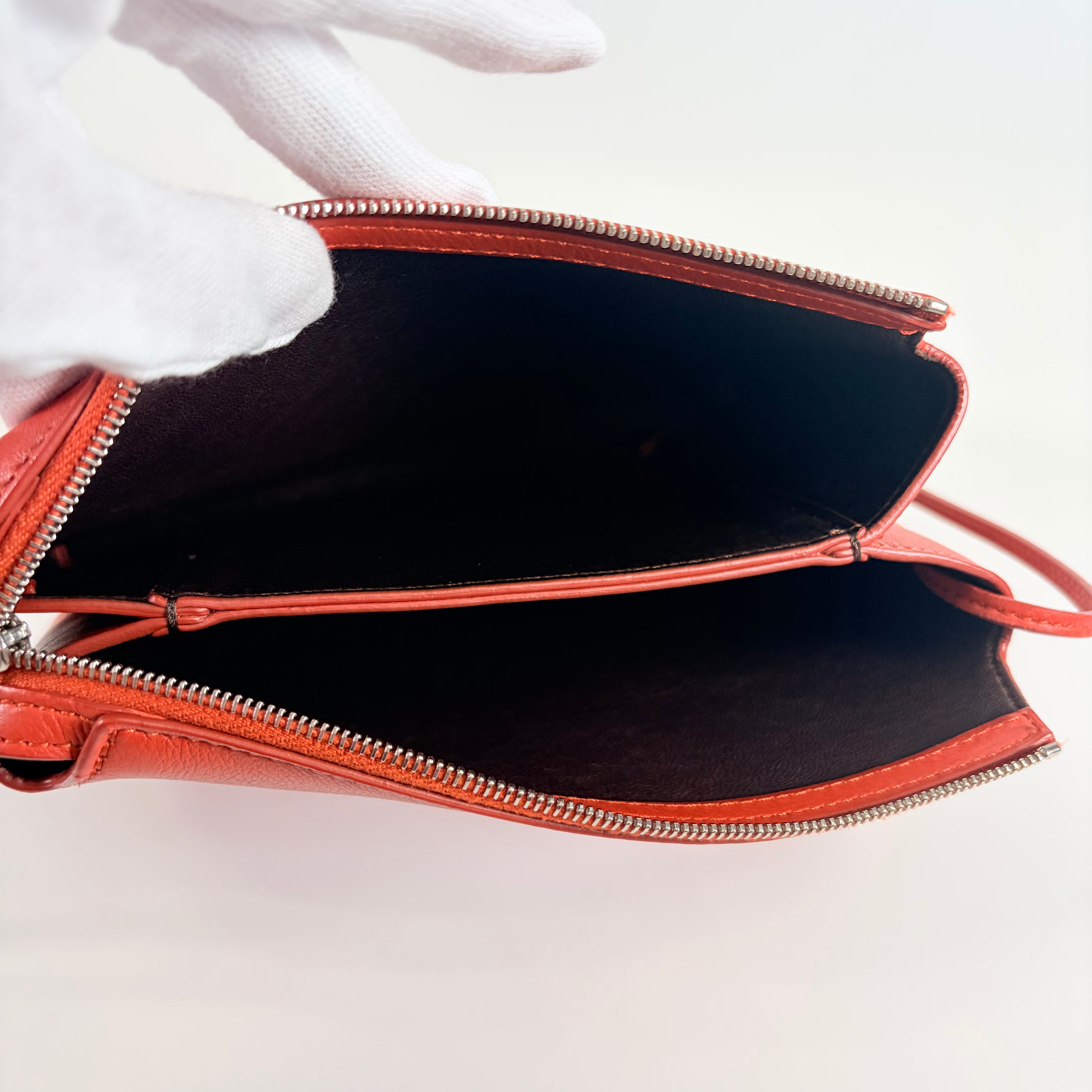 The Row Mini Yin Leather Crossbody Bag