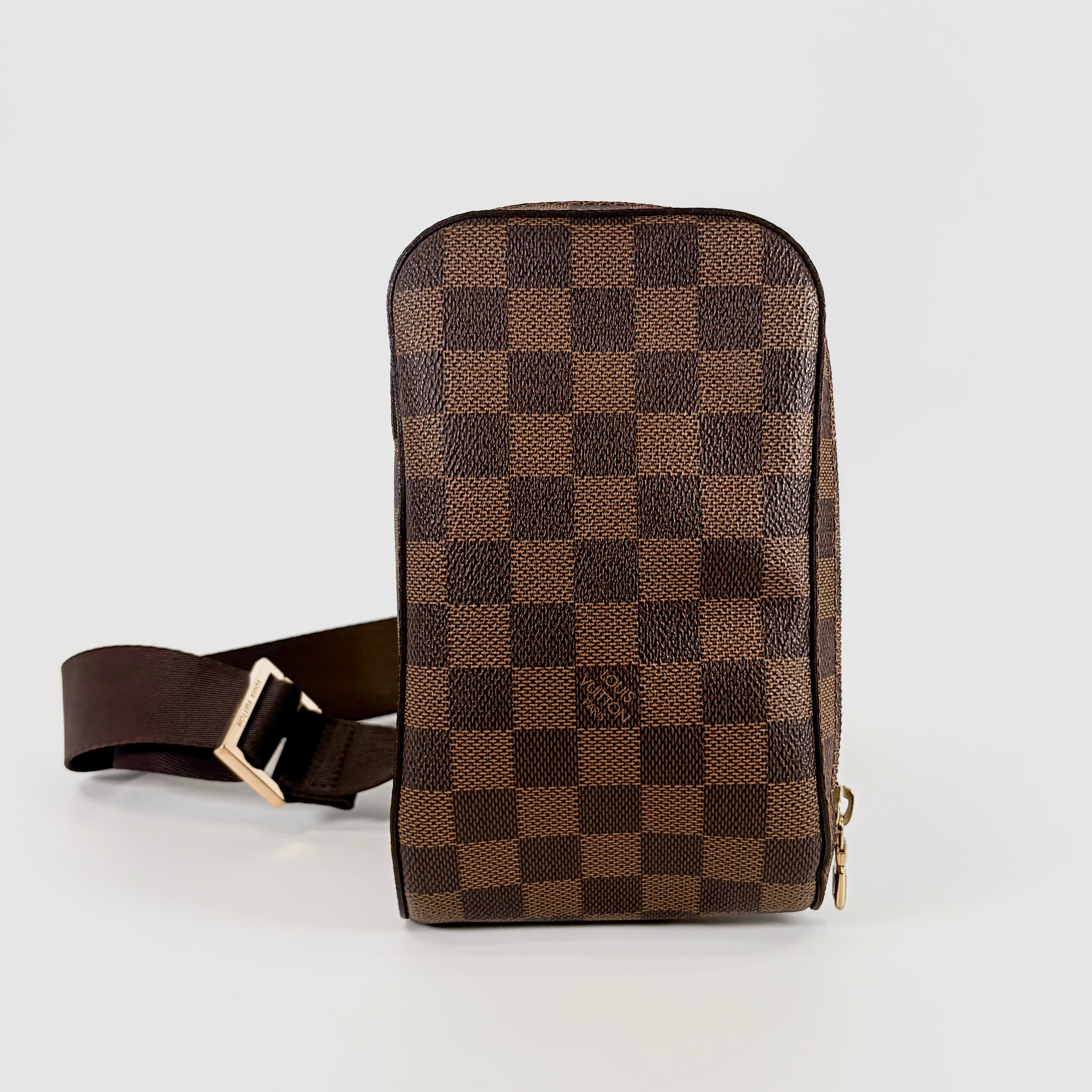 2606 secondhand LV Damier Ebene Jeronimos Crossbody Bag