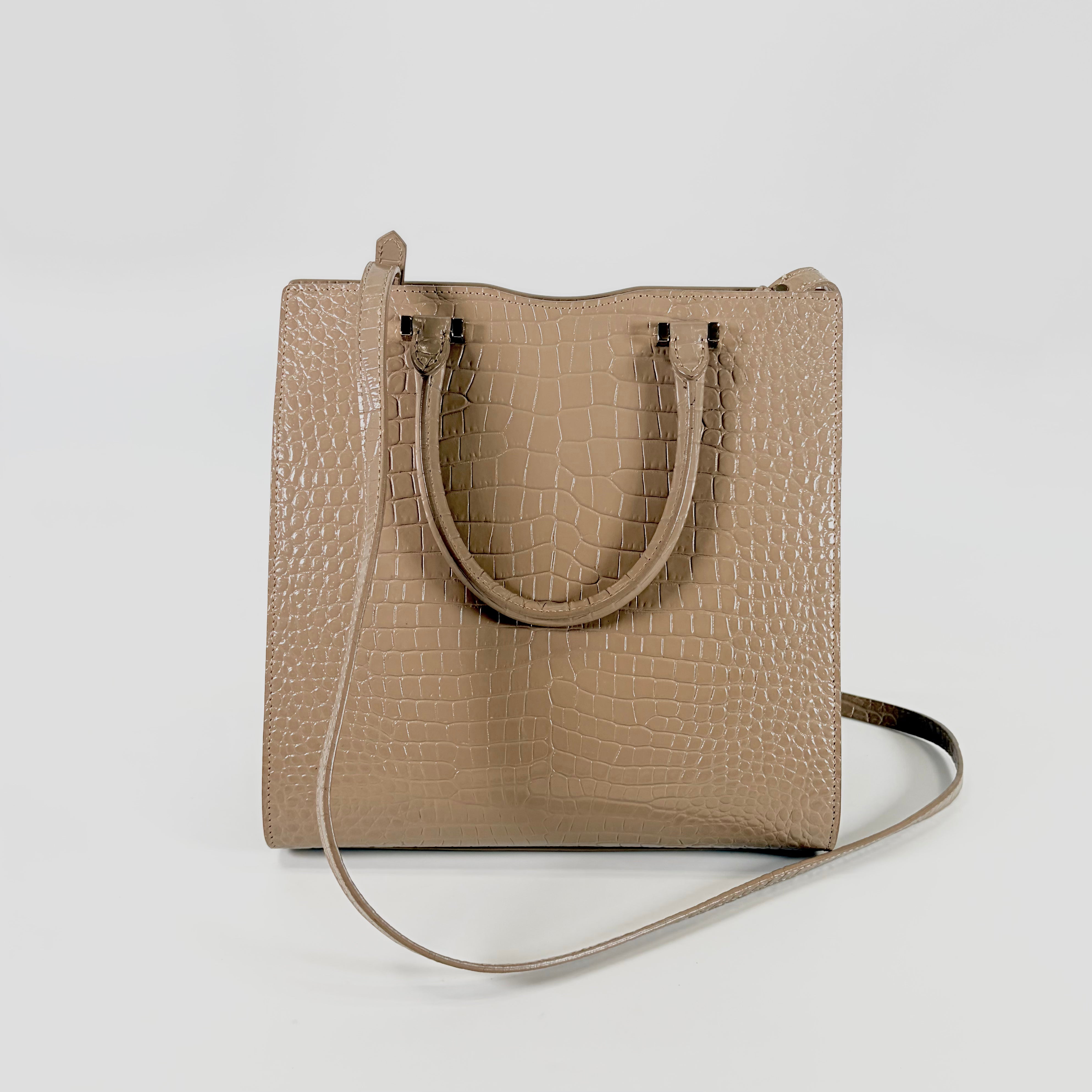 2607 secondhand SAINTLAURENT up down Embossed beige