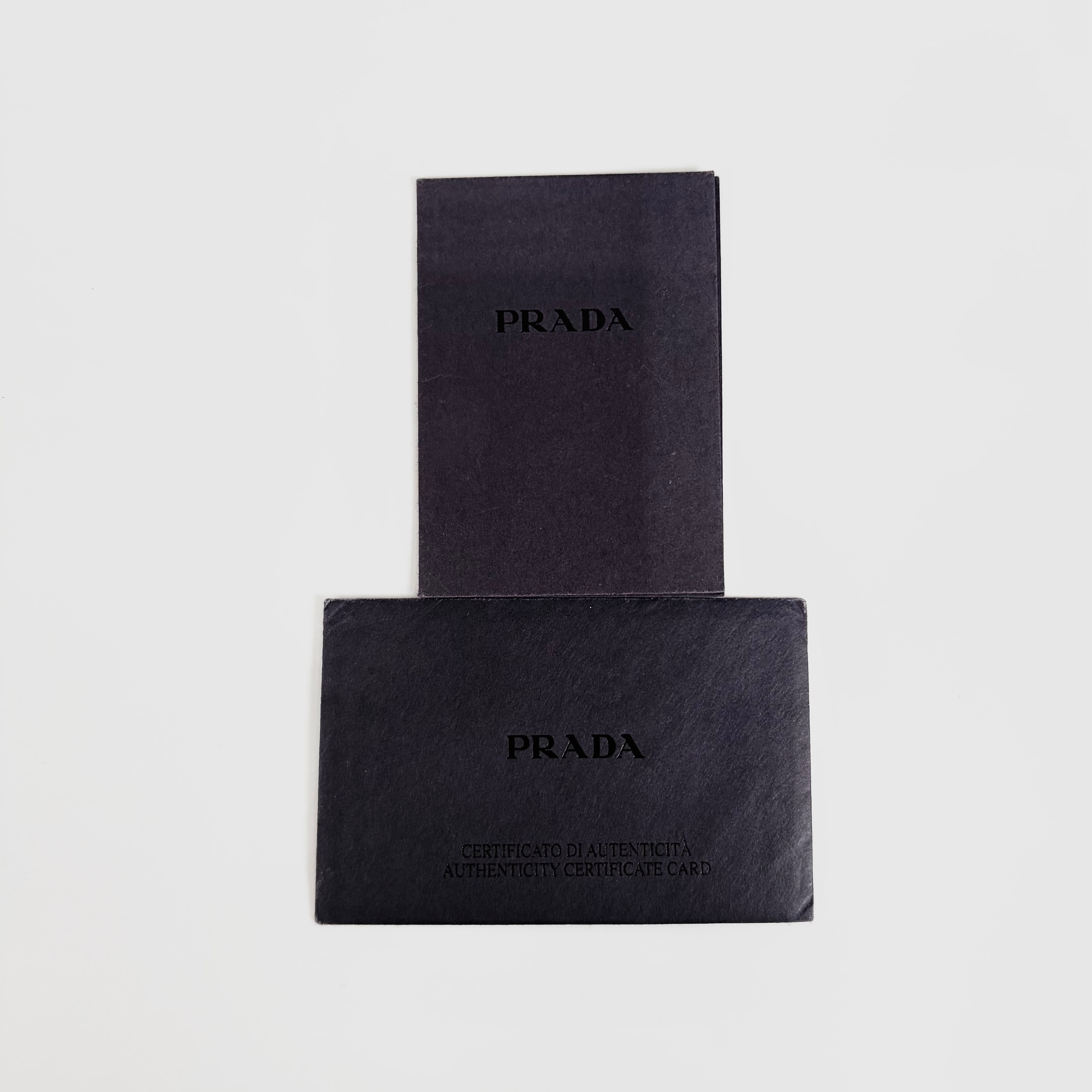 2607 secondhand PRADA nylon hand bag