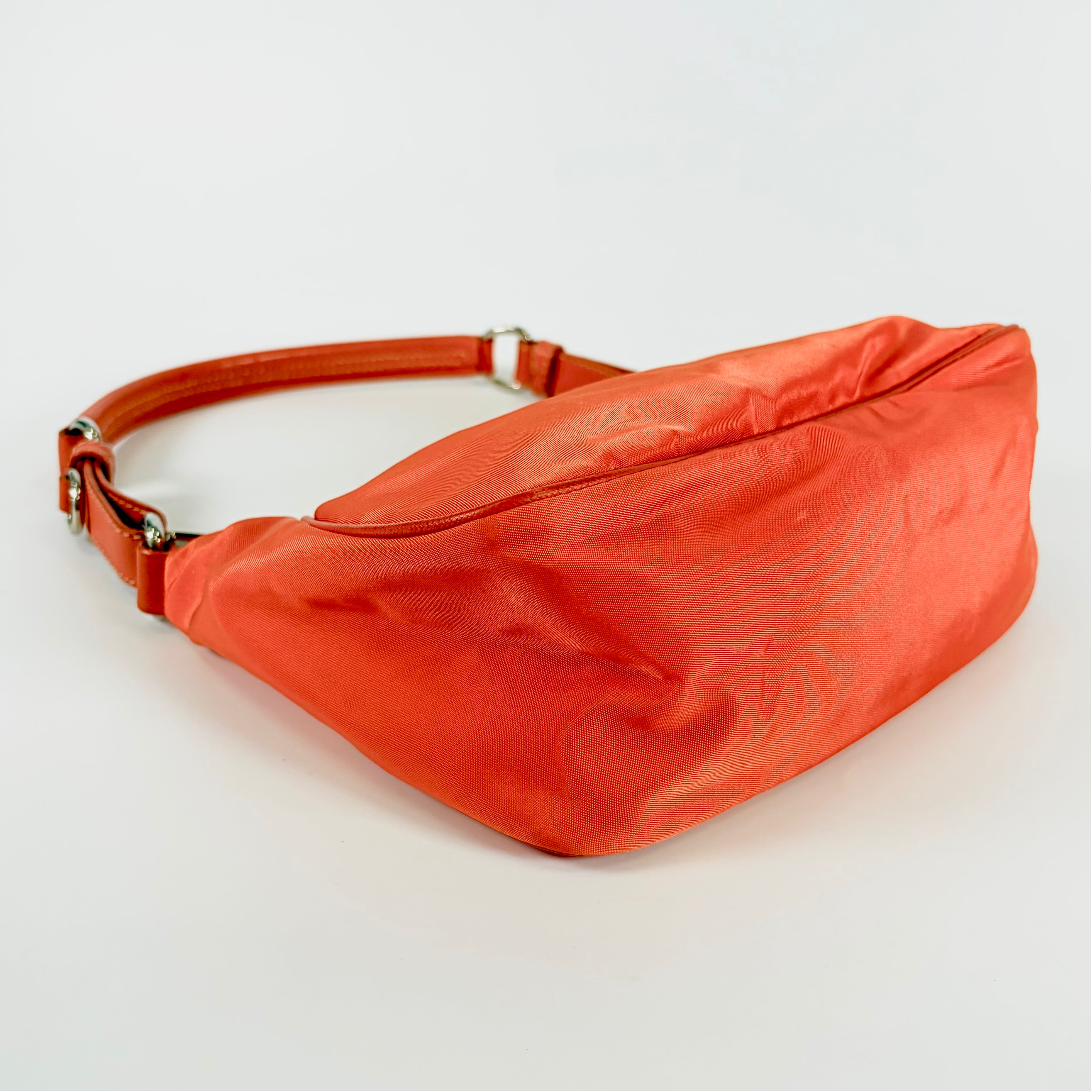 2607 secondhand PRADA nylon mini hand bag