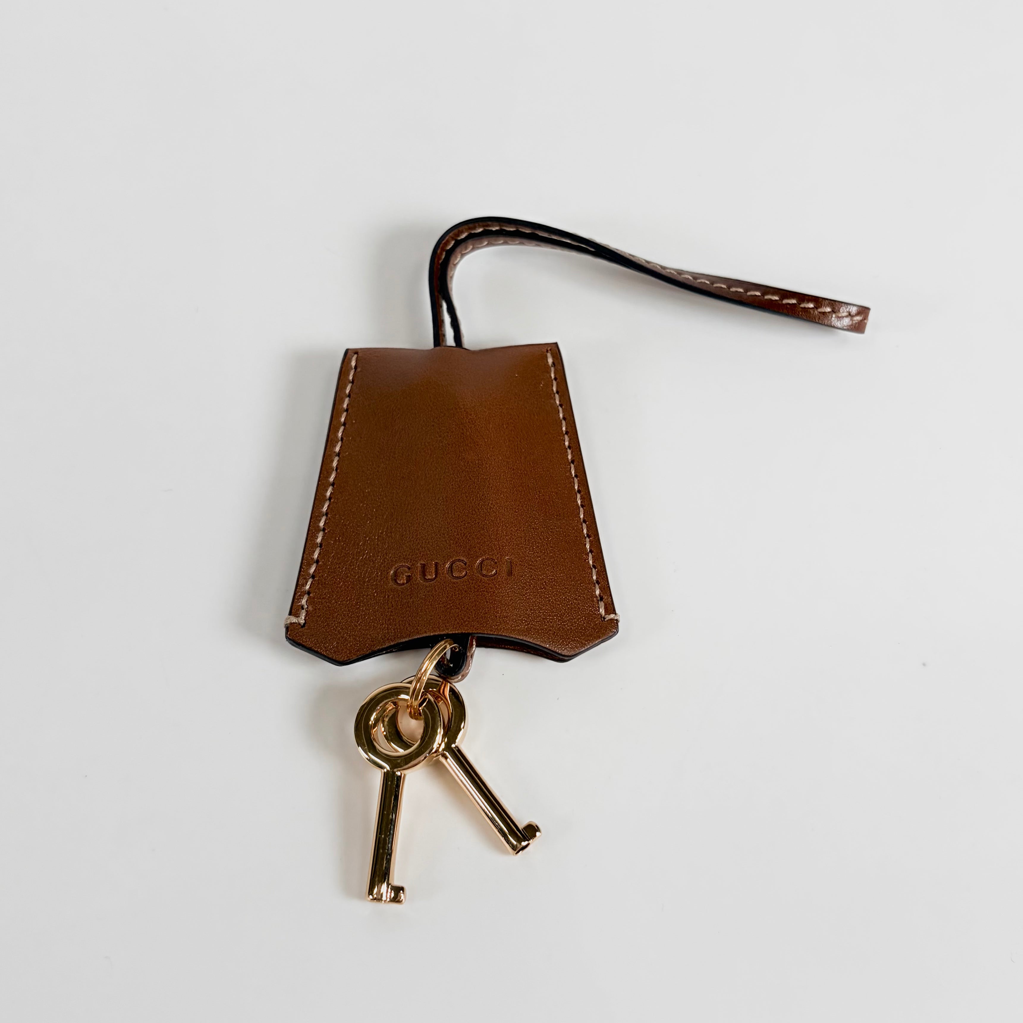 2607 secondhand GUCCI 498194 Padlock backpack Brown / black GG Supreme 2049