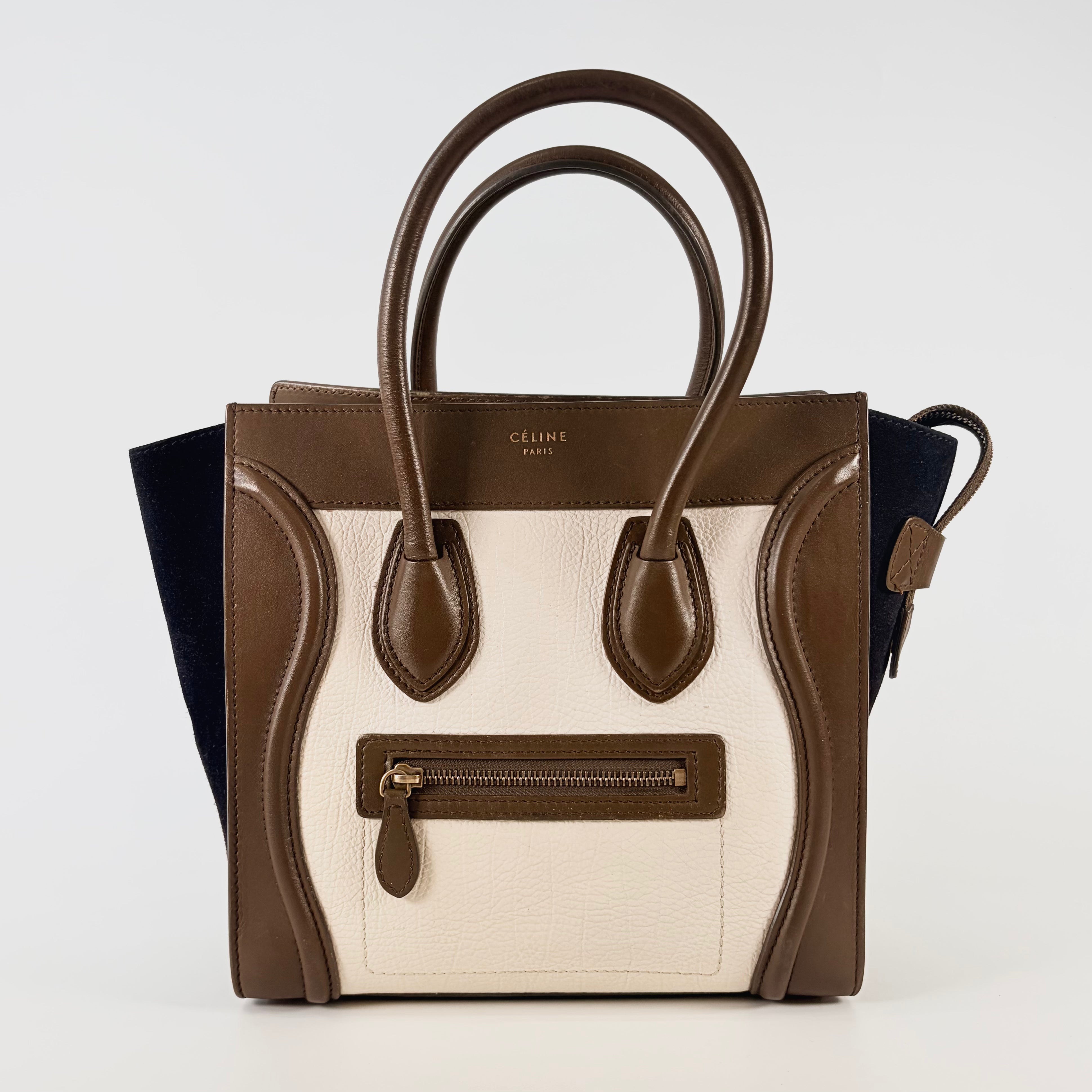 2608 secondhand CELINE Luggage Mini Shopper Bag