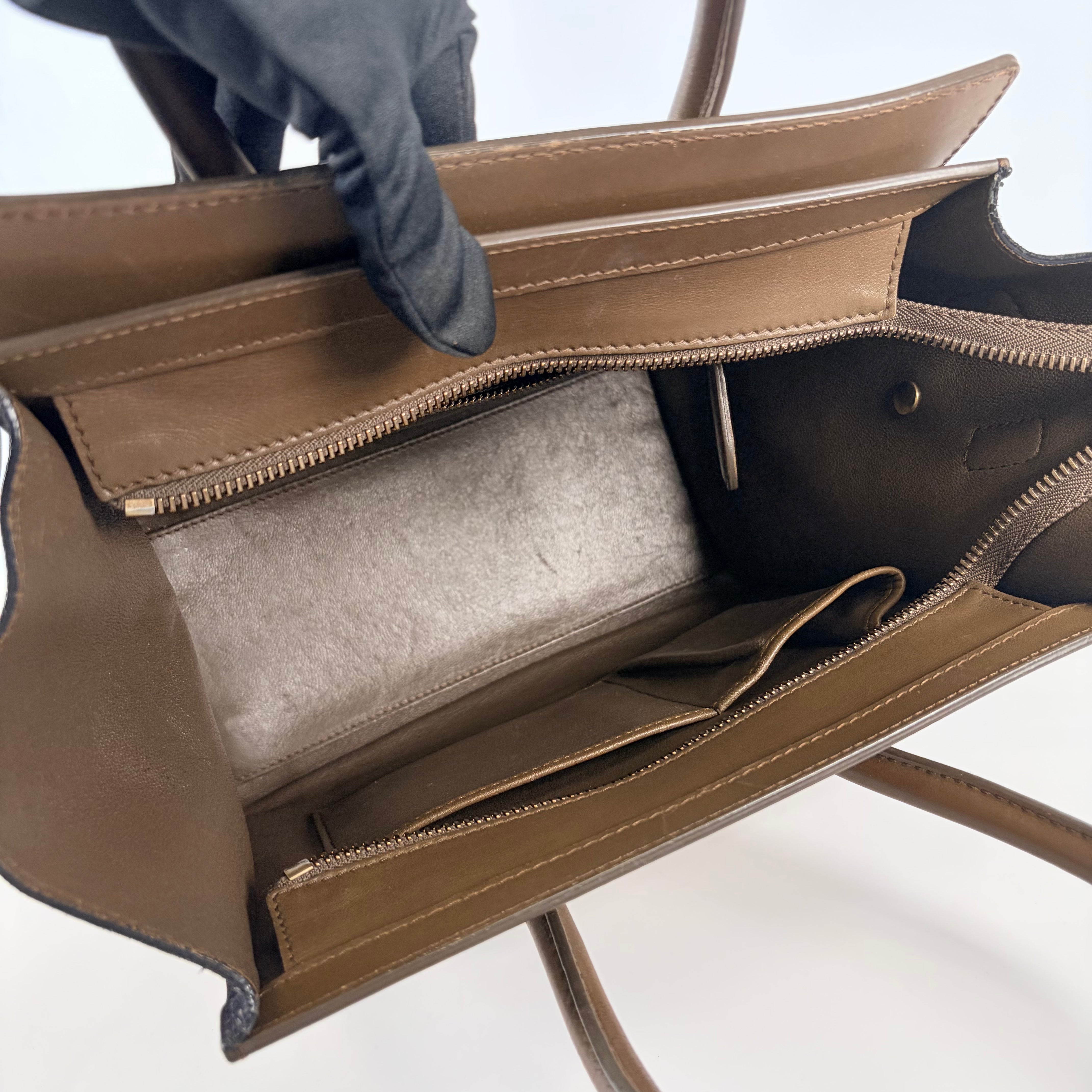 2608 secondhand CELINE Luggage Mini Shopper Bag
