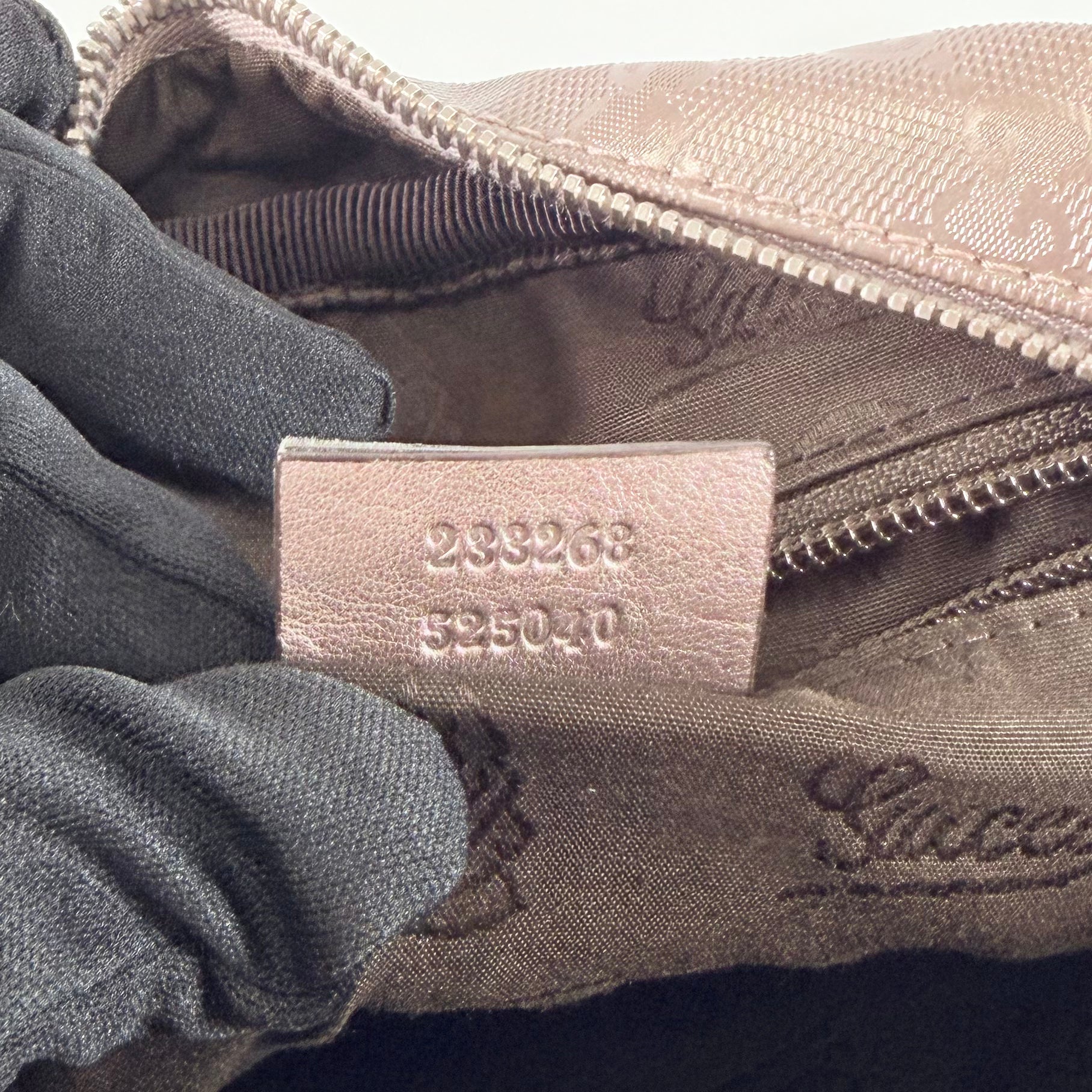 2607 secondhand GUCCI 233268 Shoulder bag Brown GG Imprime 525040