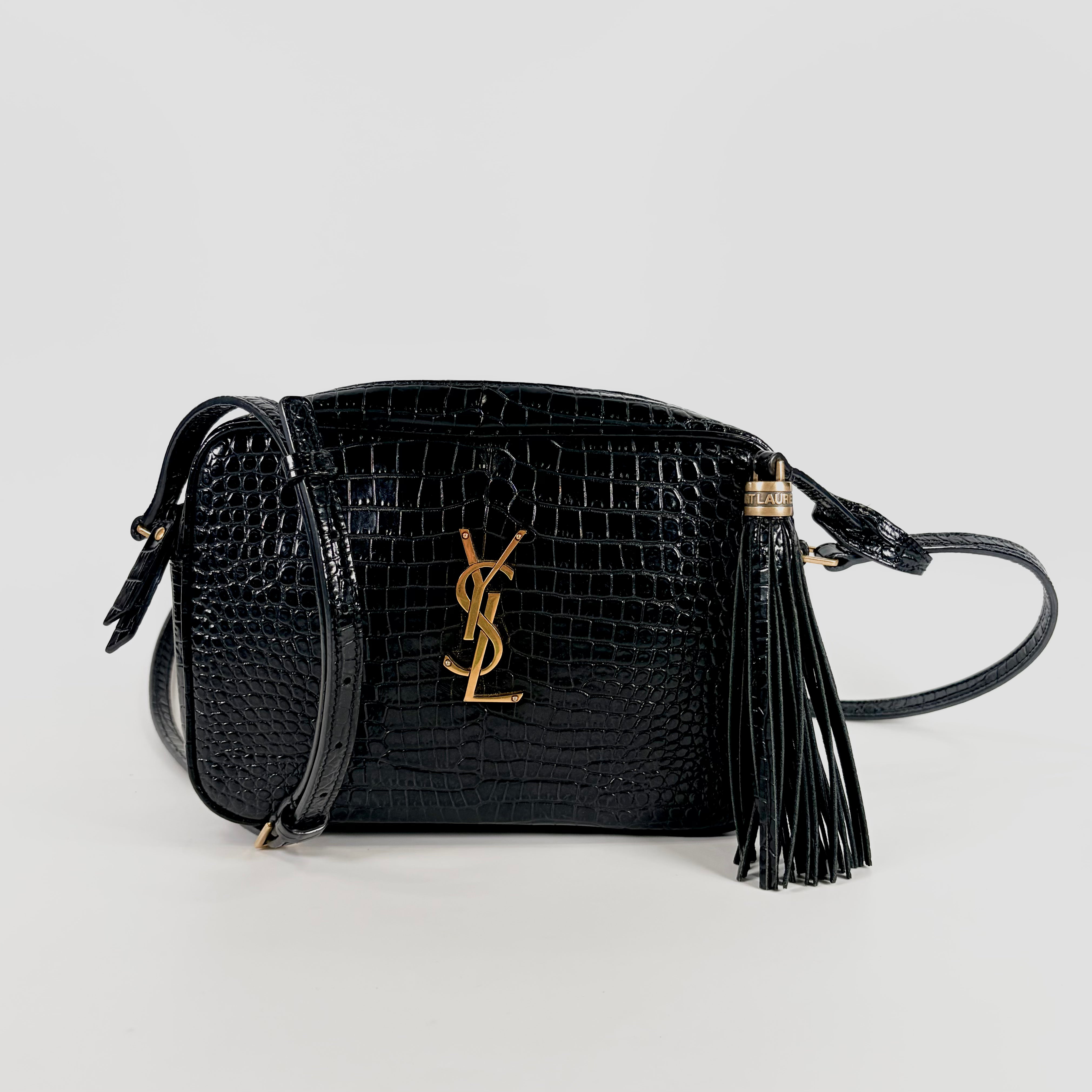 2607 secondhand SAINTLAURENT Embossed Shoulder bag
