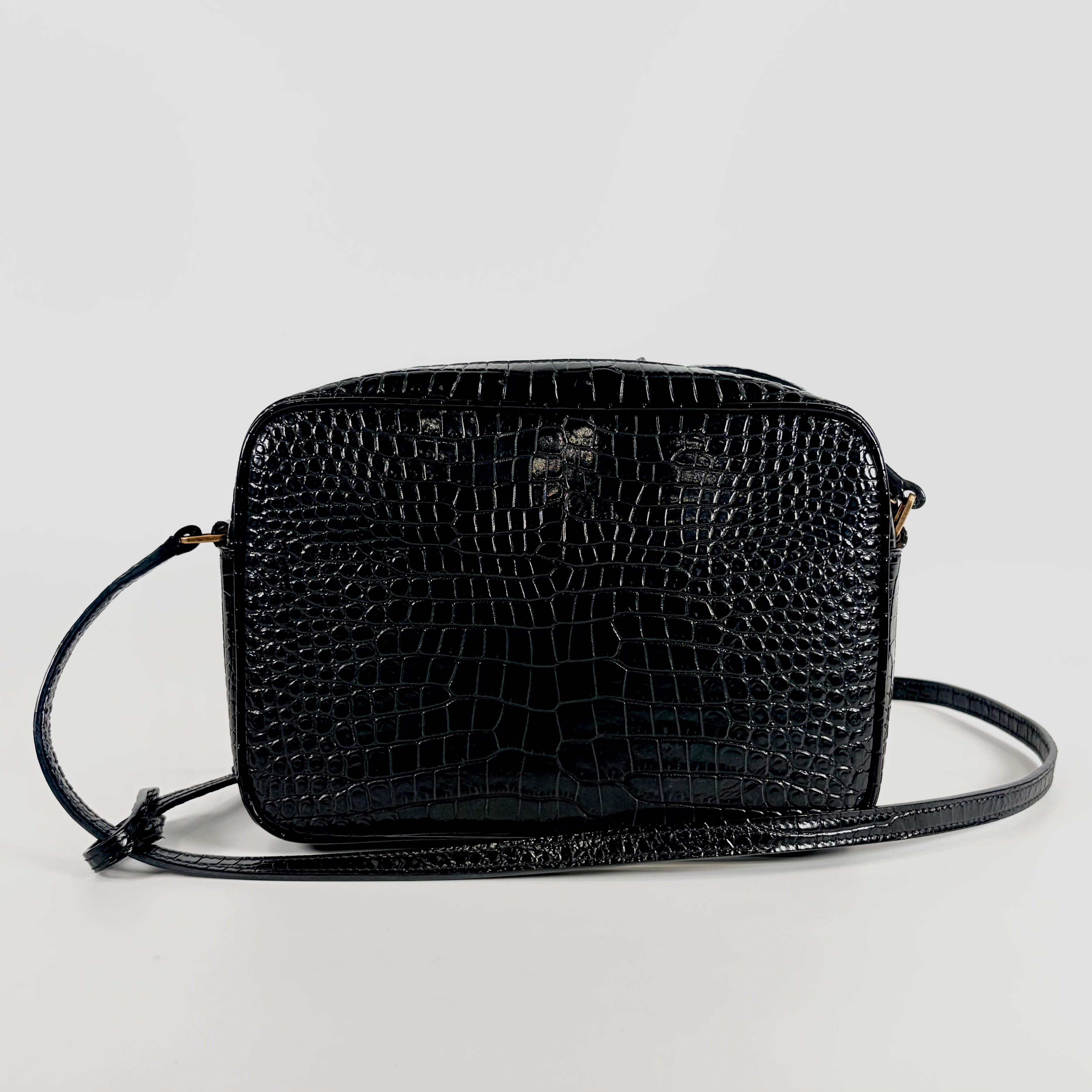 2607 secondhand SAINTLAURENT Embossed Shoulder bag