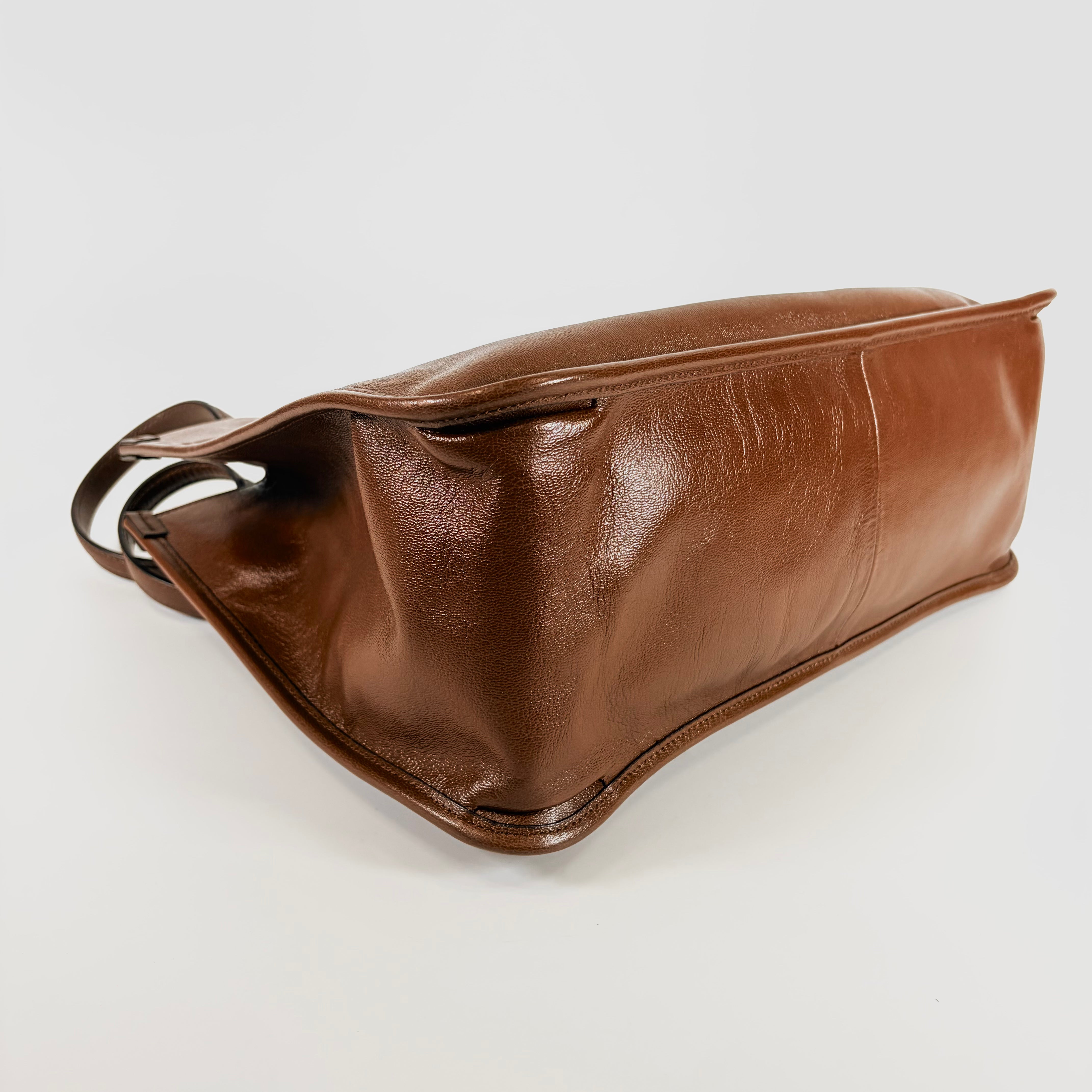 2607 secondhand GUCCI Horsebit hand bag