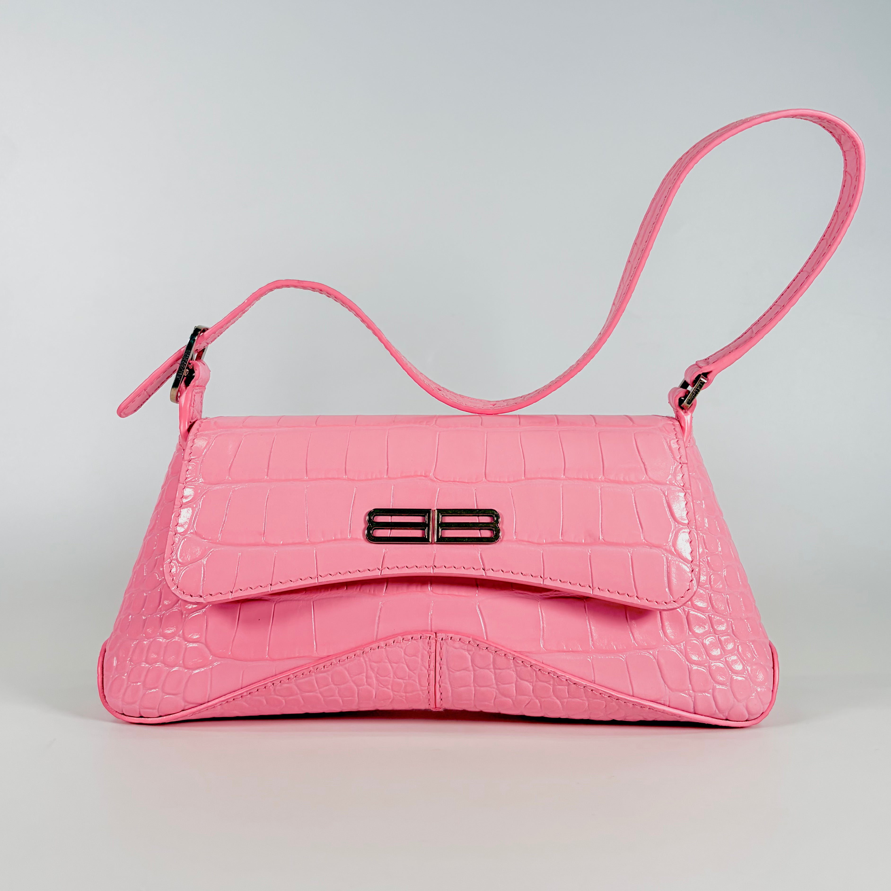 2607 secondhand BALENCIAGA 6956452108X5812 XX Crossbody Bag Small pink Kuro