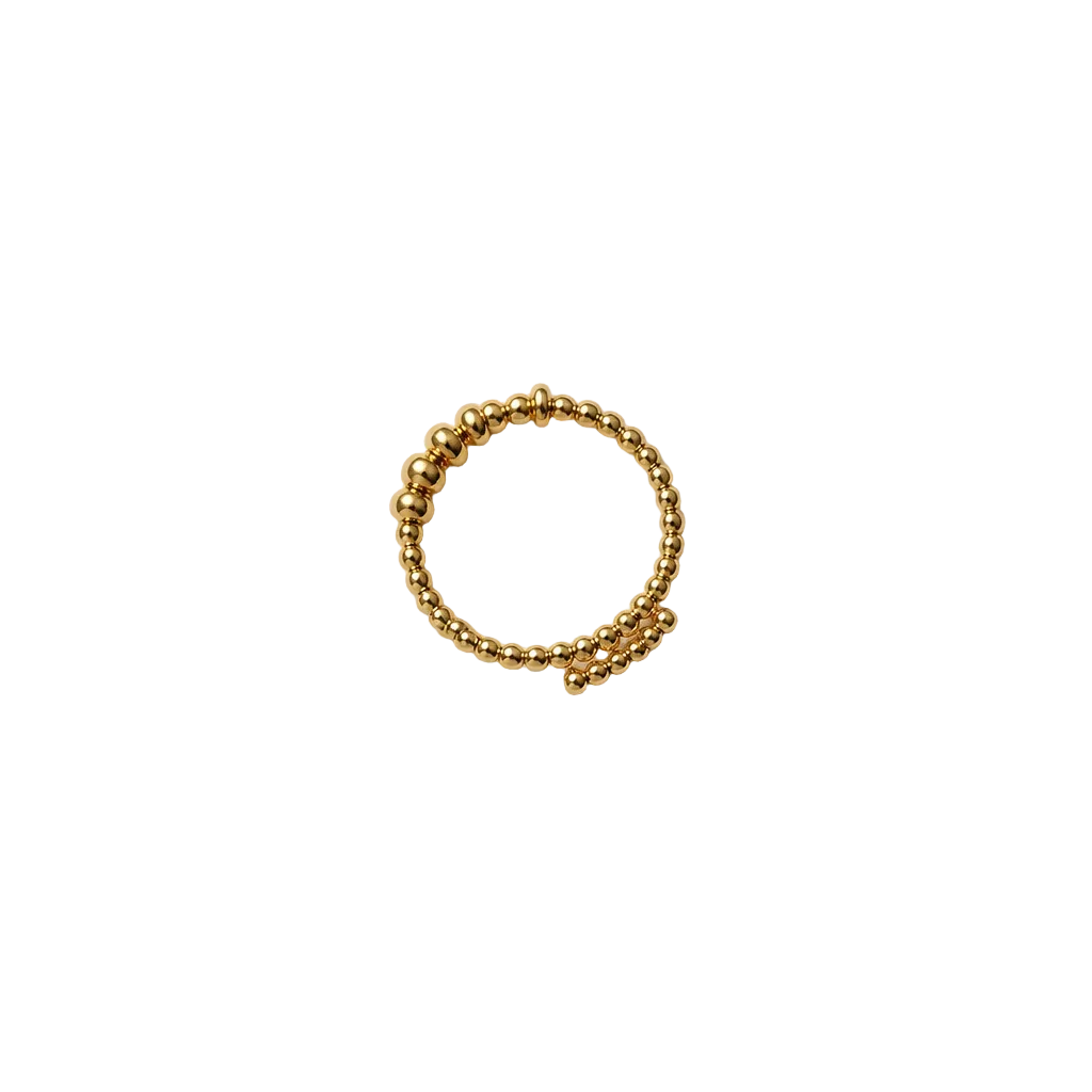 2607 secondhand K18 ring Total 0.82g