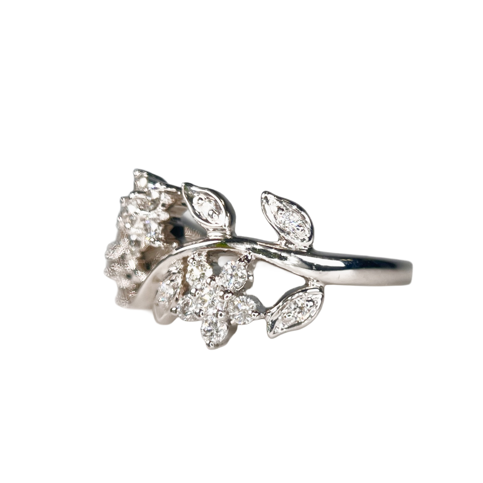 2601 secondhand K18WG D0.46ct 4.4ｇ
