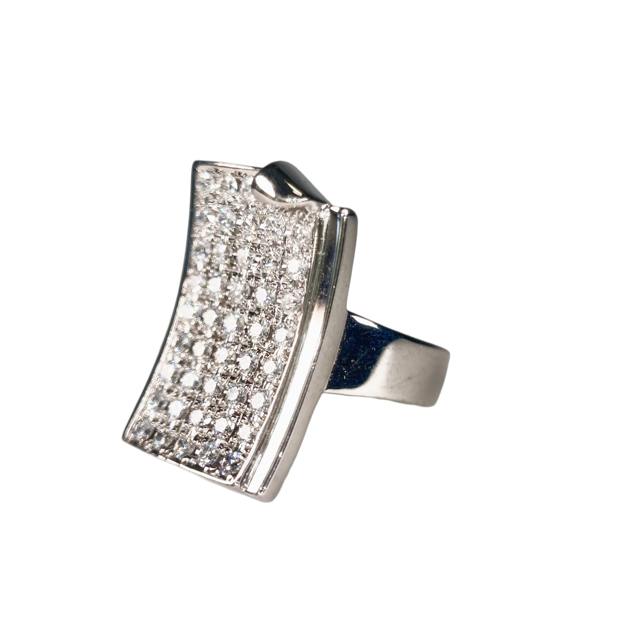 2603 secondhand K18WG D0.92ct 9.88ｇ