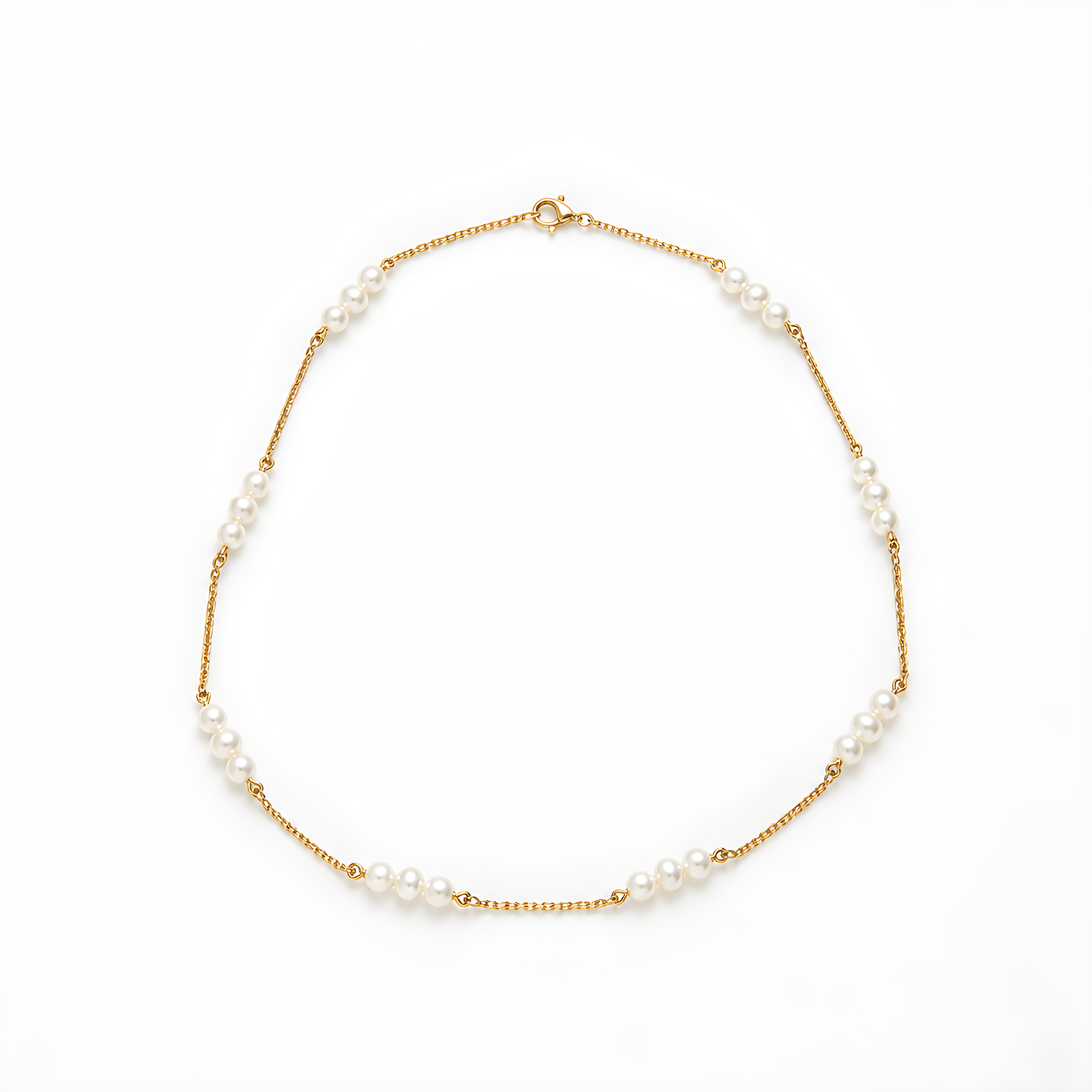 2608 secondhand K18 Pearl NC　4.1g　36cm