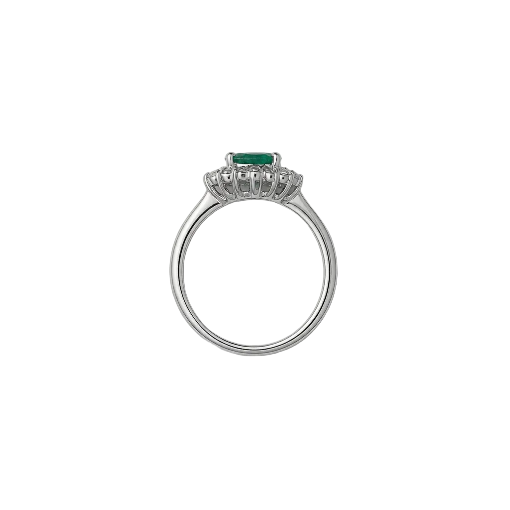 2608 secondhand Pt900 ring 　E0.45/D0.47ct　5.6g
