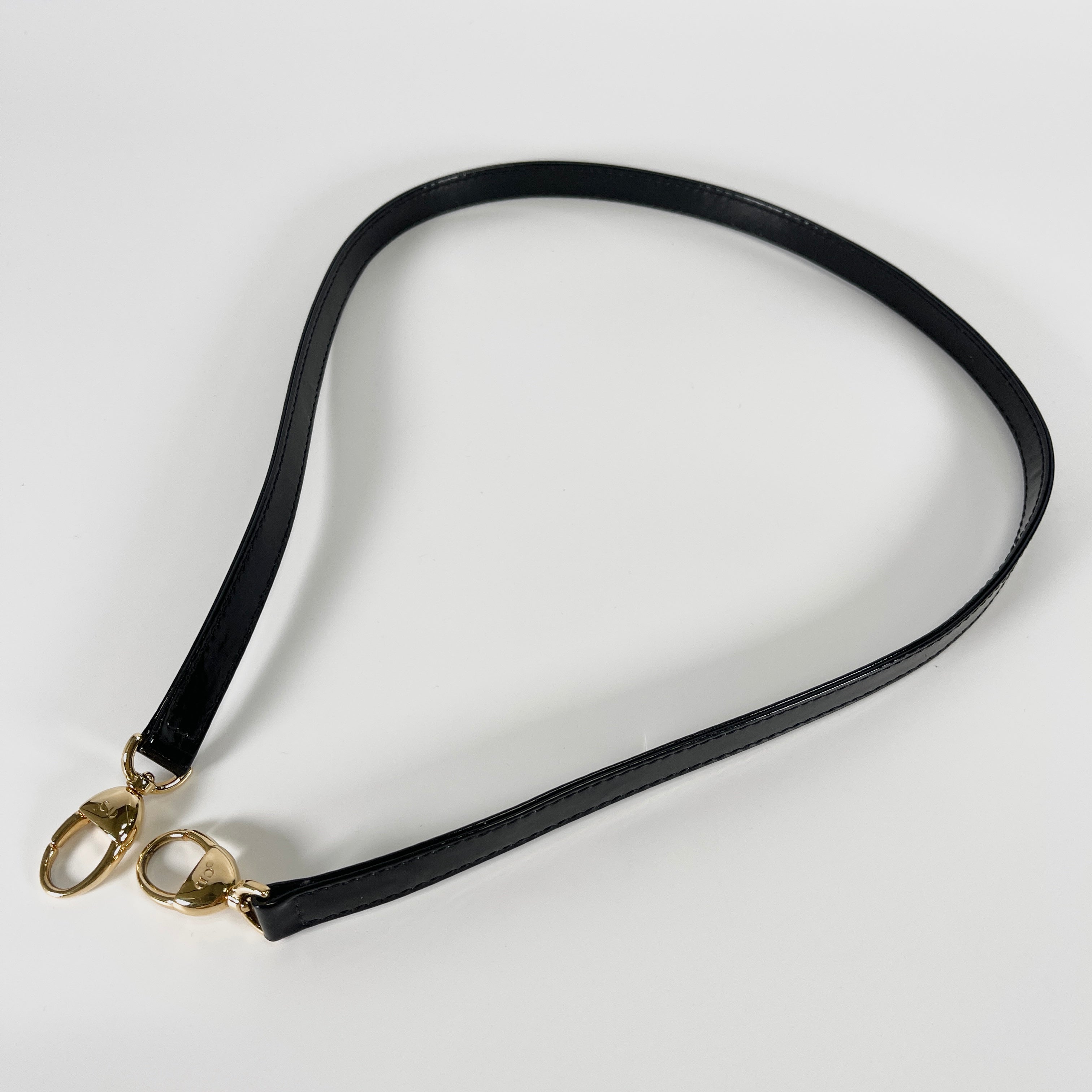 2604 secondhand CD Lady Dior Large patent