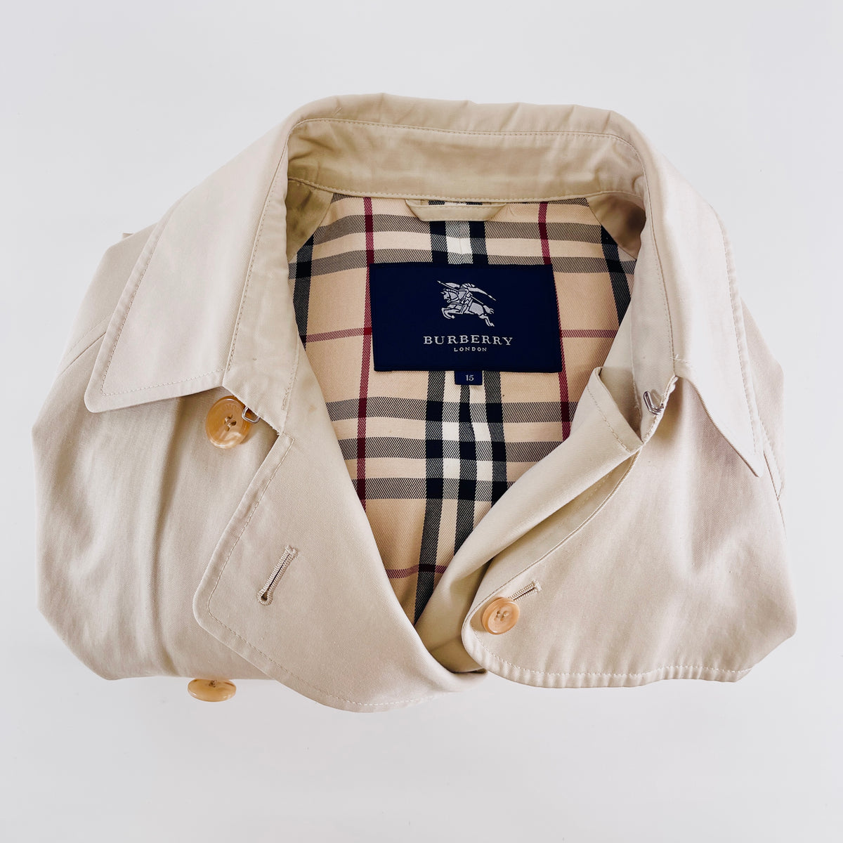 2603 secondhand 10/13(63)　BURBERRY trench coat