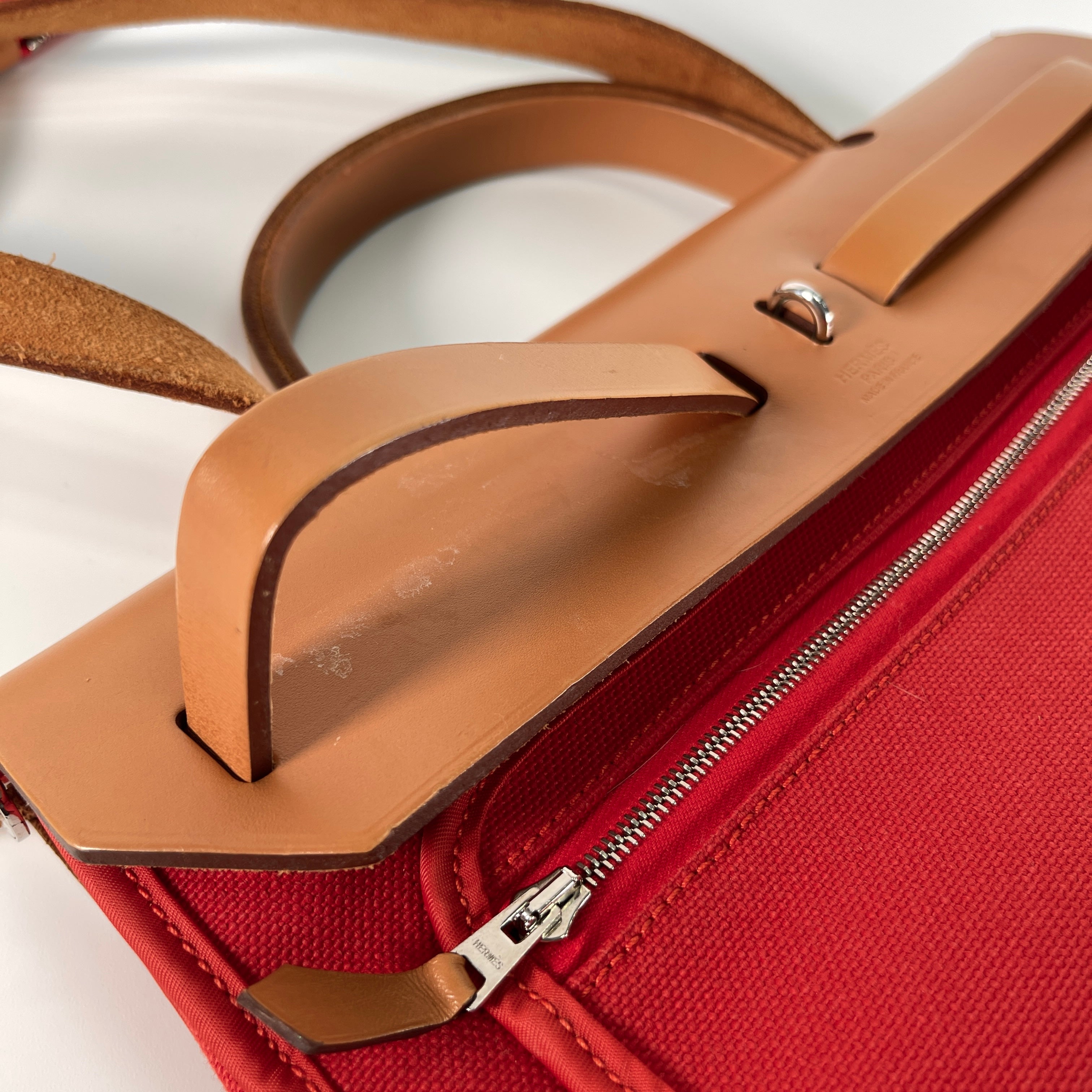 2602 secondhand HERMES brand bag Ale Zip pouch strike