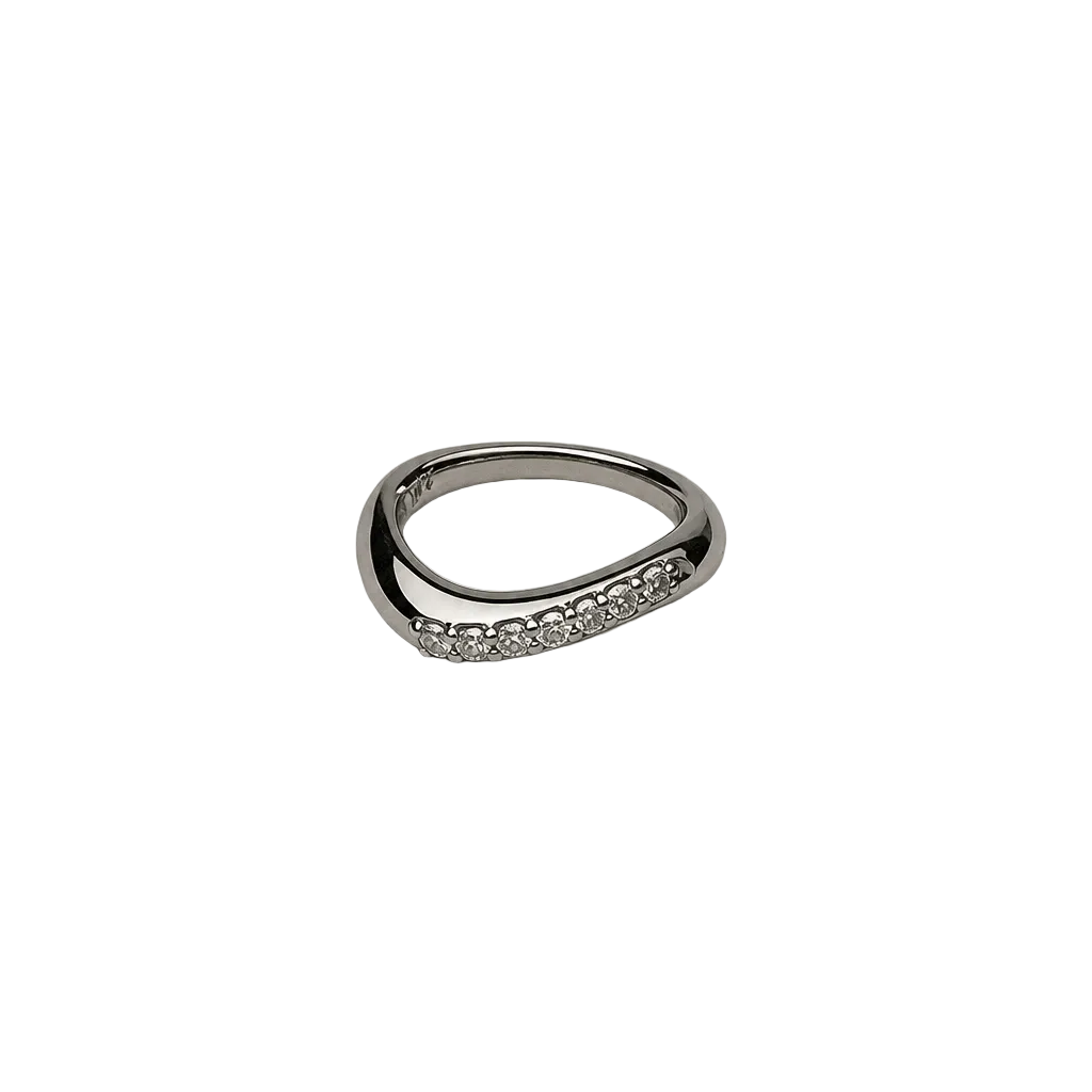 2607 secondhand Pt900 D0.24ct Total 6.08ｇ