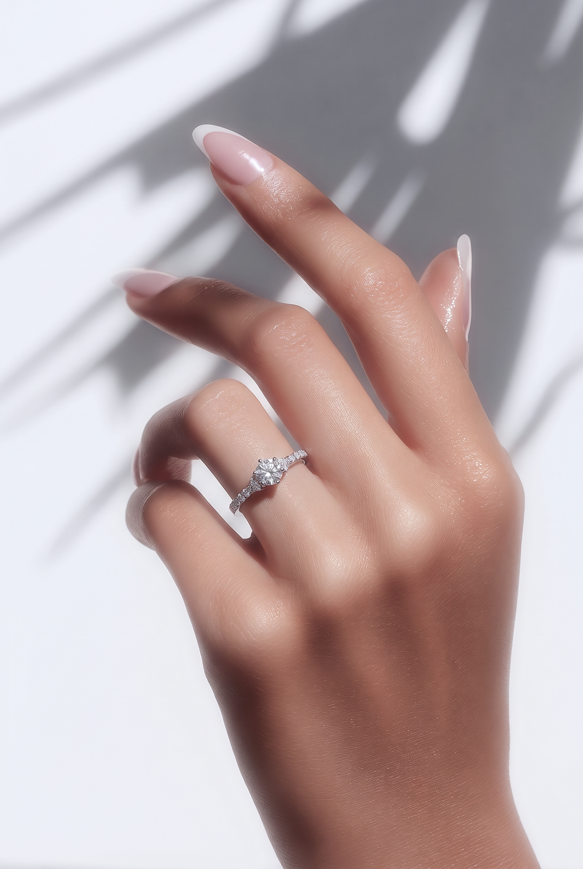 2607 secondhand Pt950 D0.321ct/0.4ct Total 3.3ｇ
