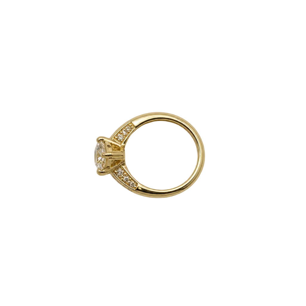 2607 secondhand K18 D0.33ct/0.47ct Total 5.5ｇ