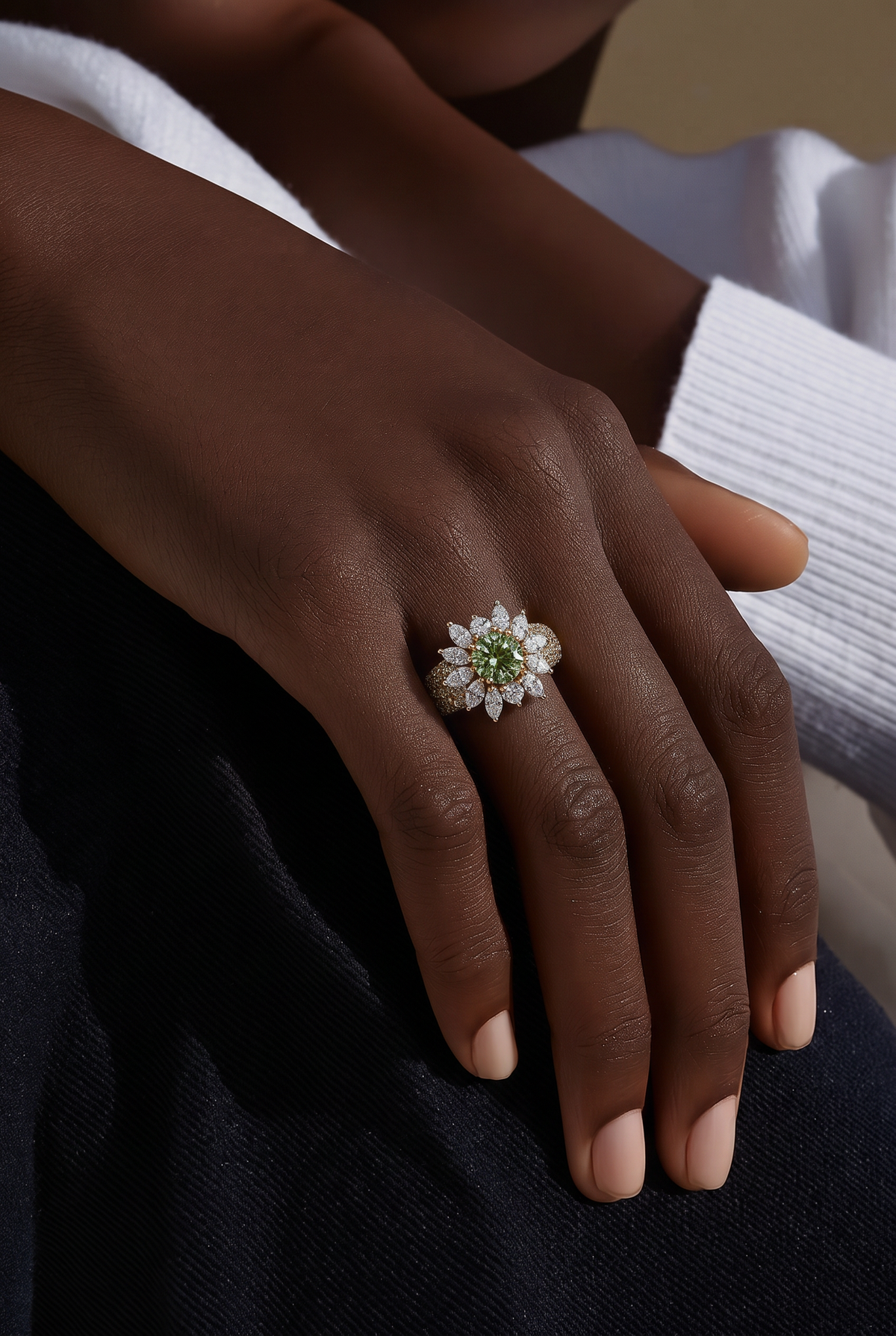 2607 secondhand Pt900/K18 D1.279ct/2.10ct Total 17.3ｇ