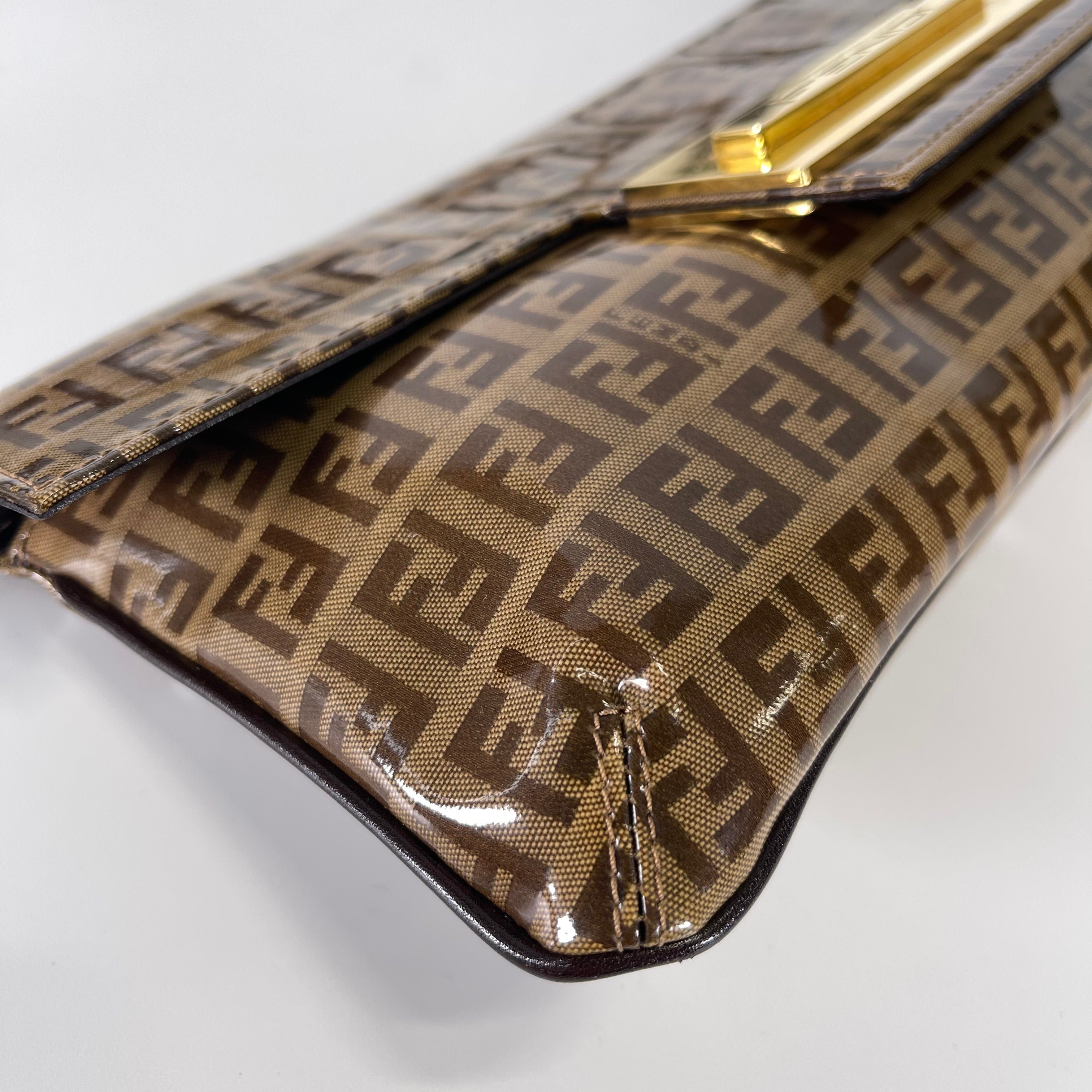 2602 secondhand FENDI Zucchino Shoulder bag