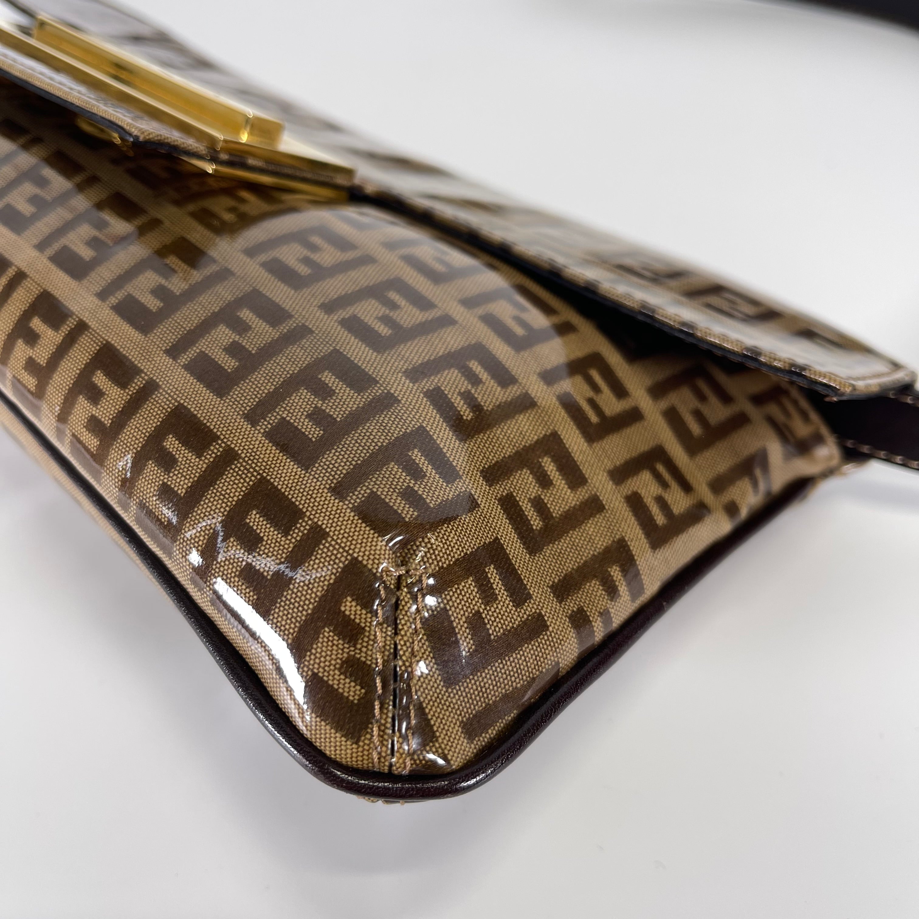 2602 secondhand FENDI Zucchino Shoulder bag
