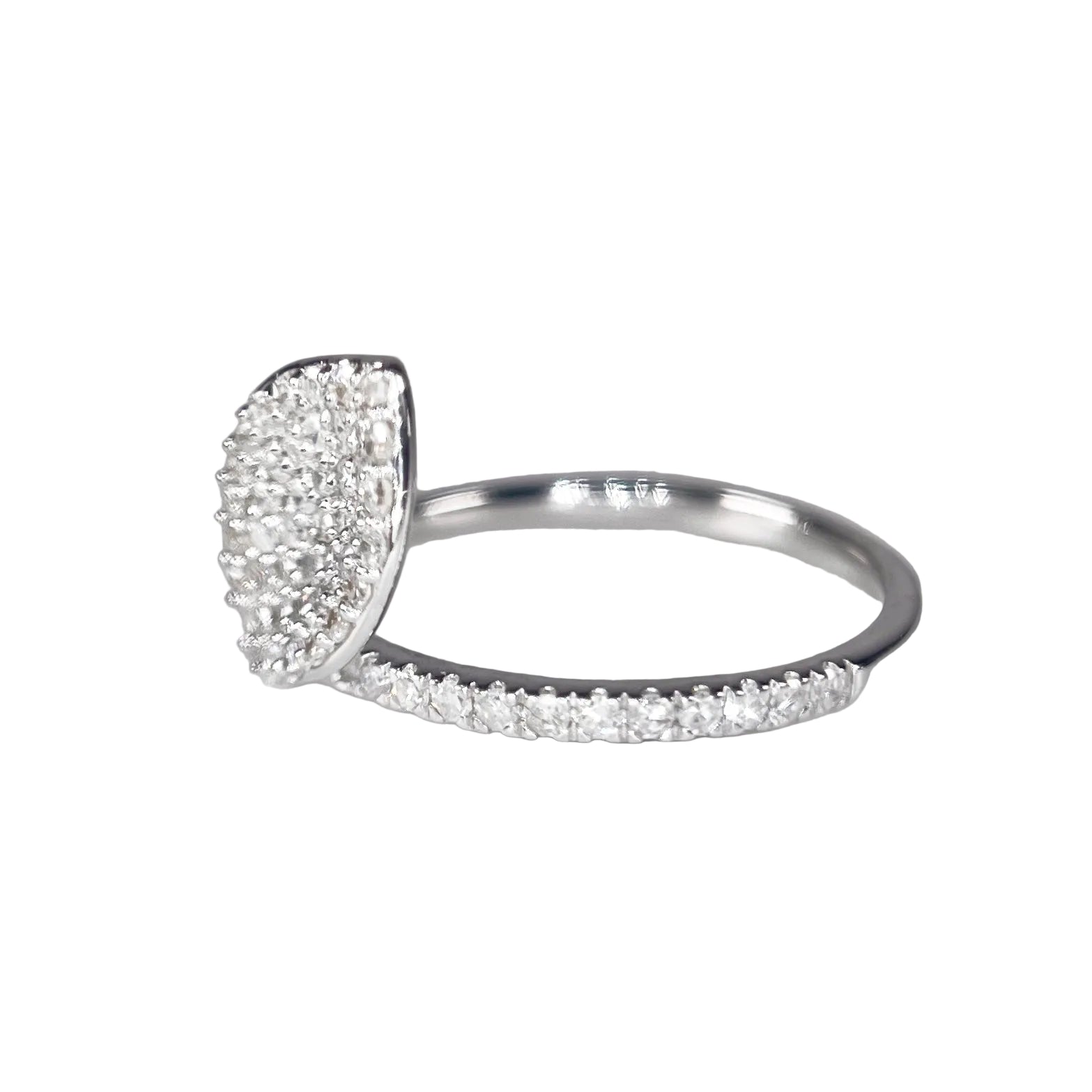 2604 K18 Ring D0.42ct 2.5g